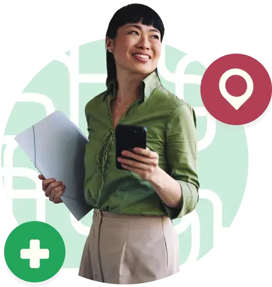 woman navigating healthcare